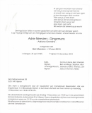 Rouwkaart overlijden Adrie Meesters Dingemans